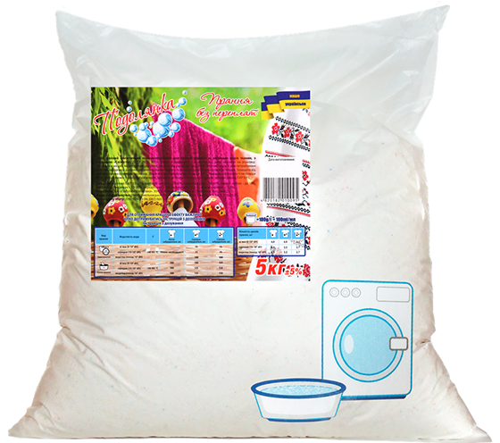 Порошок пральний Подолянка універсальний безфосфатний 5 кг